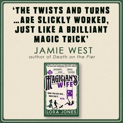 Cover for The Magician’s Wife is now available to pre-order!