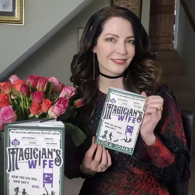 Cover for The Magician’s Wife Launch Interview
