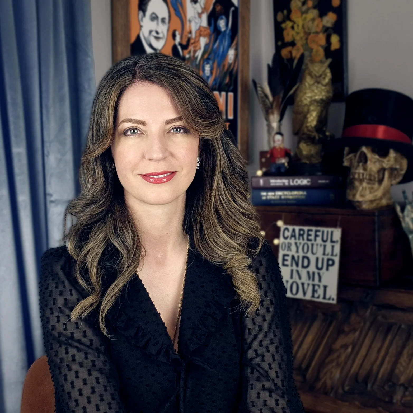 A Photograph of Lora Jones, Author